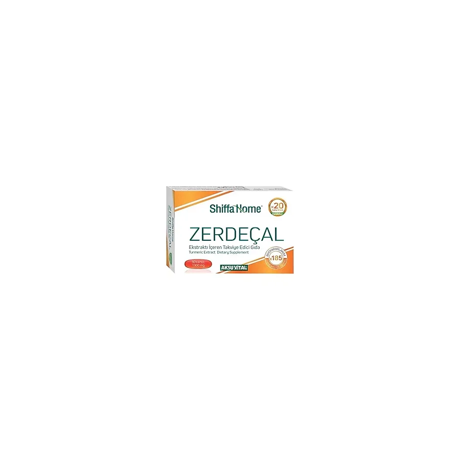 Shiffa Home Zerdeçal 1300 mg 30 Softgel