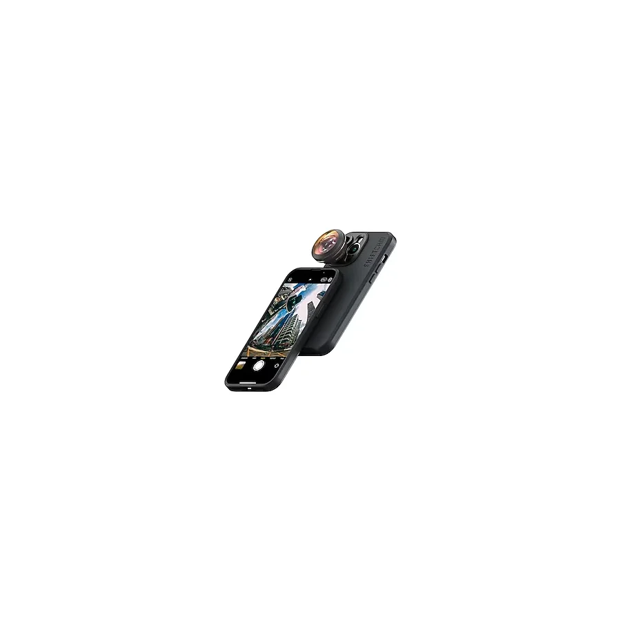 ShiftCam LensUltra 200° Balık Gözü Telefon Kamera Lensi - 0,2X Büyütme, 200° Ultra Geniş Açı - iPhone ve Android için Balık Gözü Lensi, Sürükleyici Grup Selfieleri ve Yaratıcı Fotoğraflar - Sadece