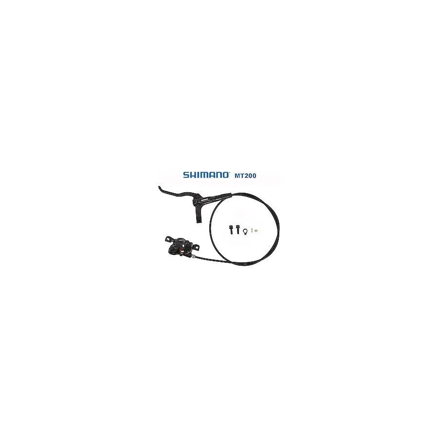 Shimano 1000mm Bl-mt200+br-mt200 Ön Hidrolik Disk Fren Seti Siyah