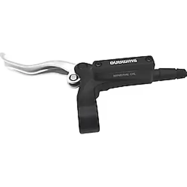 Shimano Bl-M486 Bisiklet Ön Fren Kolu Hidrolik Disk Fren Sol Kol Siyah Gri Tek Sol Fren Kol