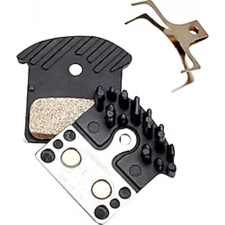 Shimano Disc Brake Pad Set Metal J04C Incl Spring/Split Pin 1 Pair IBPJ04CMFA