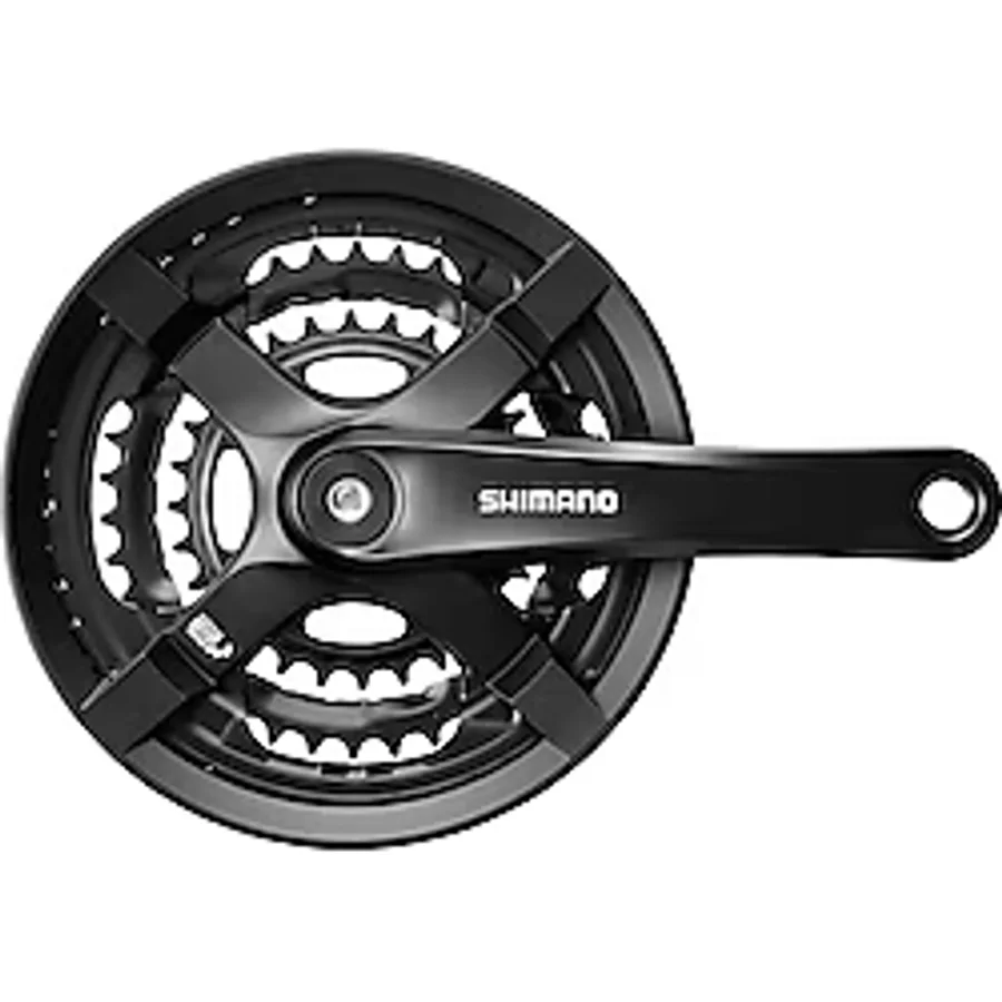 Shimano Fc-Ty501 42/34/24T 175 Mm Aynakol Seti 6/7/8S Siyah - Yeşil