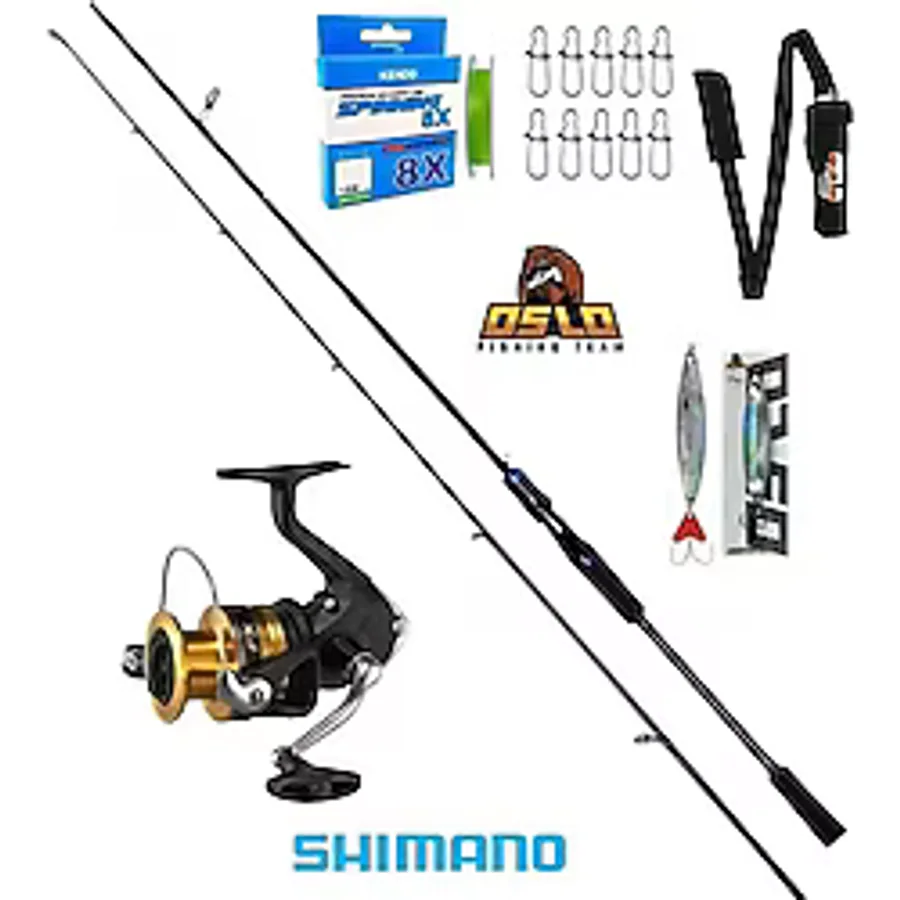 Shimano Fx 4000 Oslo Legend 270Cm 7-40Gr 8 Örgü Karbon Spin Olta Seti