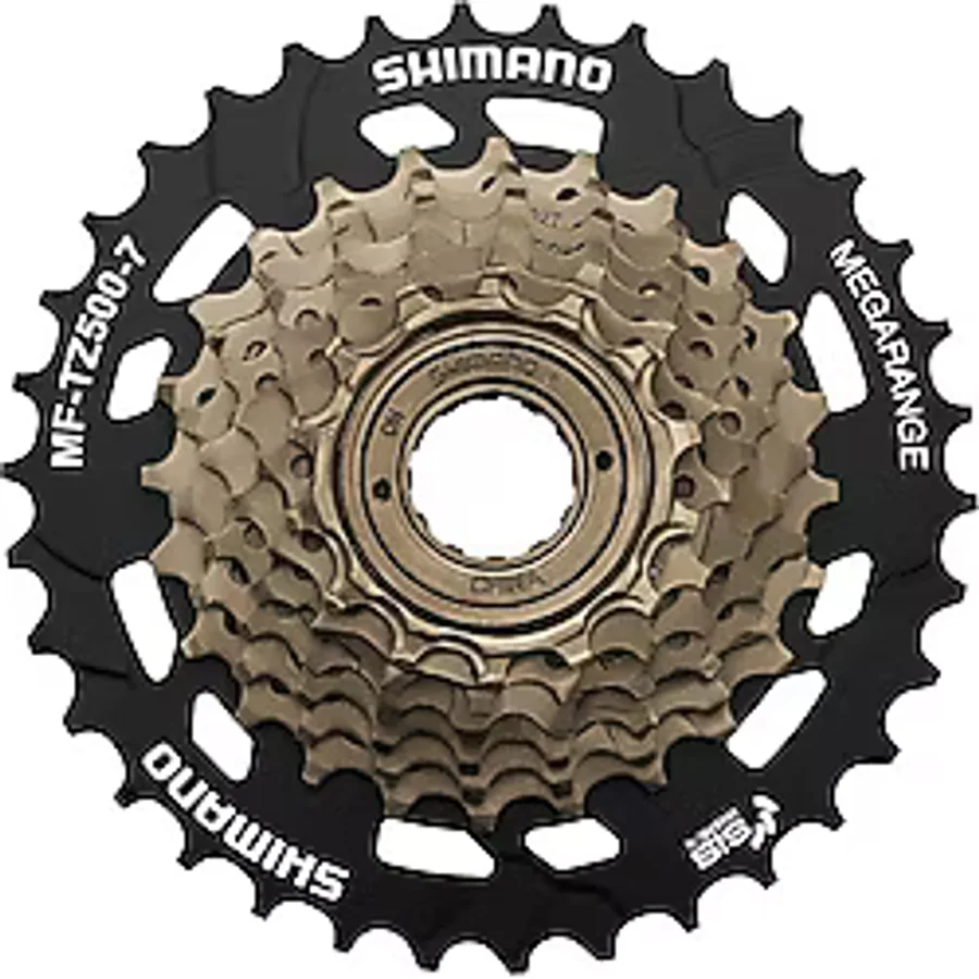 Shimano Mf-tz500 Megarange Vidalı Ruble 7s 14-34t Siyah