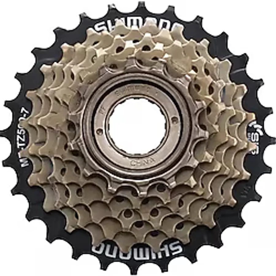 Shimano MF-TZ500 Vidalı Ruble 7 Vites 14-28T Çok Renkli