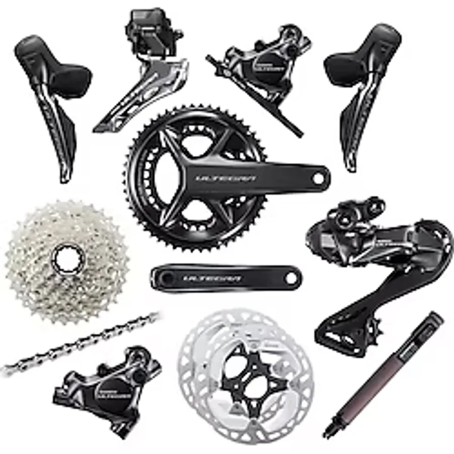 Shimano Ultegra R8170 Di2 Disk Fren Grupset 12 Vites (52/36T)
