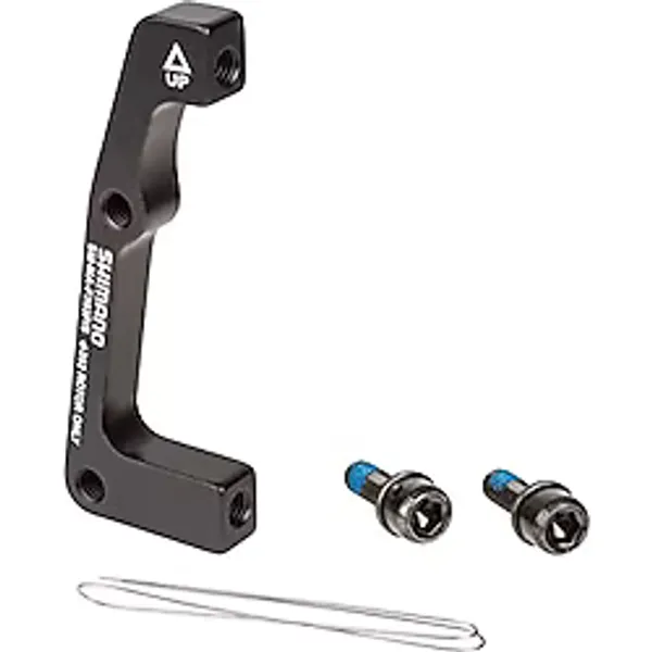 SHIMANO Üniseks Yetişkin 203 mm Disk Adaptörü Bisiklet Freni, Çok Renkli, Tek Boy