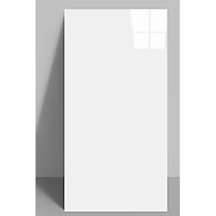 Shiny Düz Beyaz Parlak 30x60cm Yapışkanlı Mutfak Banyo Kaplama Köpük Duvar Paneli Kağıdı
