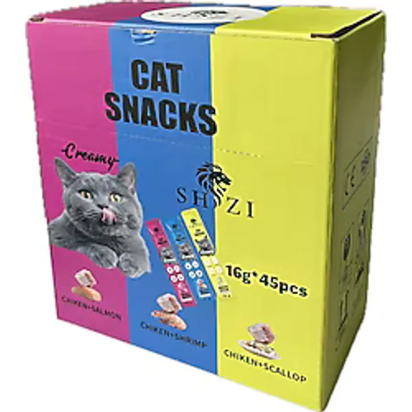 Shizi Creamy 45x16 gr Krema Kedi Ödül Maması