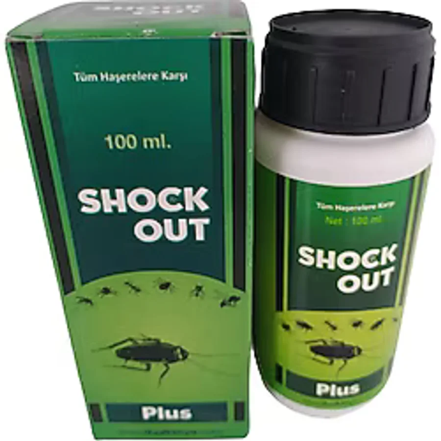 Shock Out Plus 100 ml Böcek Haşere İlacı