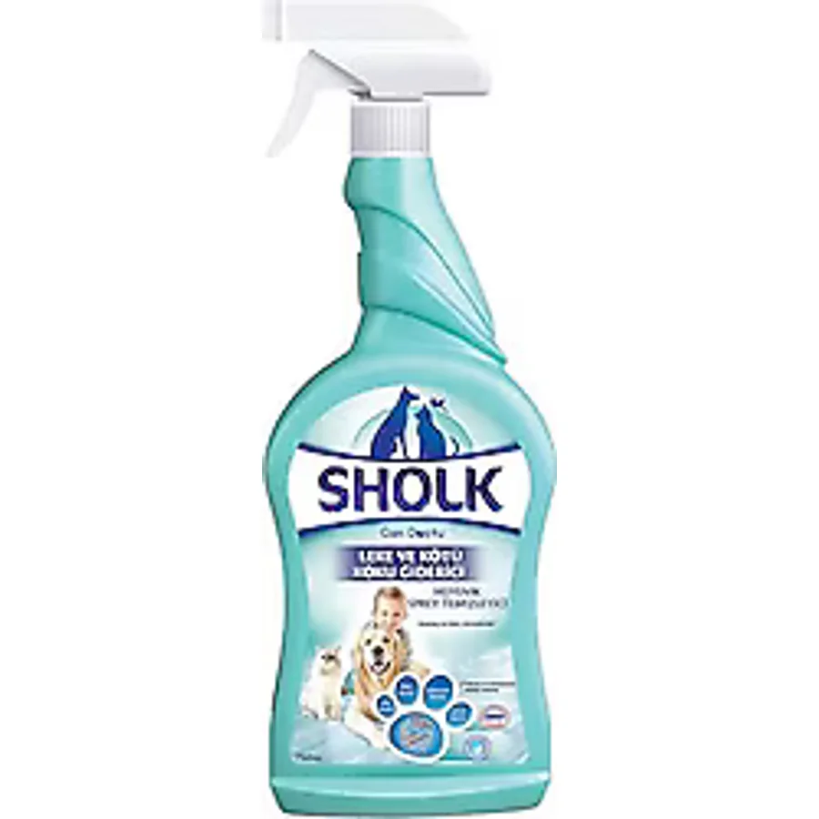 Sholk 750 ml Leke ve Koku Giderici Köpek Hijyenik Temizleyici Sprey