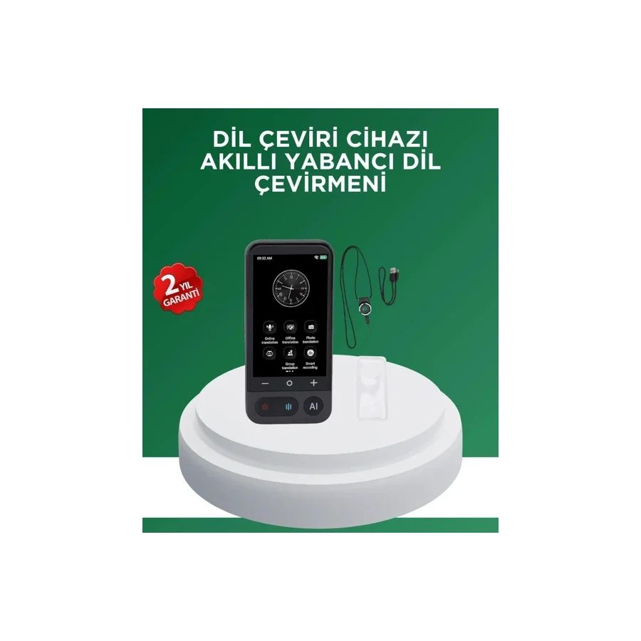 Shopwave 139 Dil Destekli Taşınabilir Sesli Çevirmen Cihazı