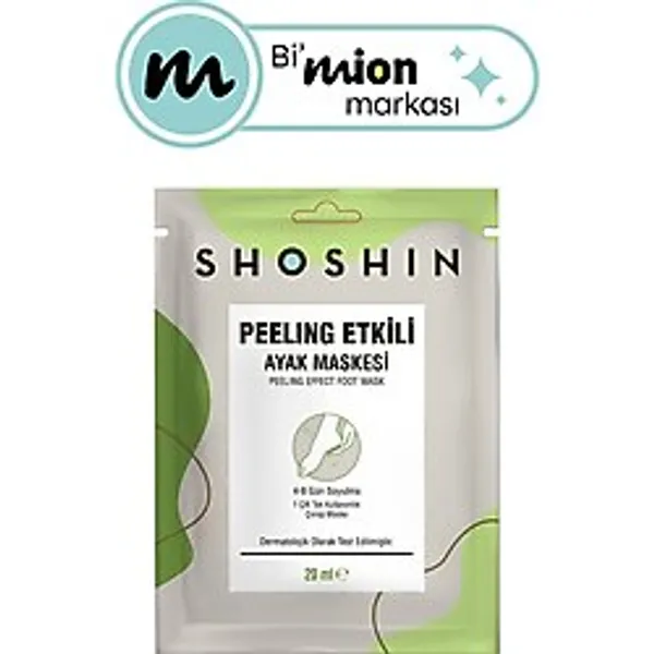 Shoshin Peeling Etkili 20 ml Ayak Maskesi