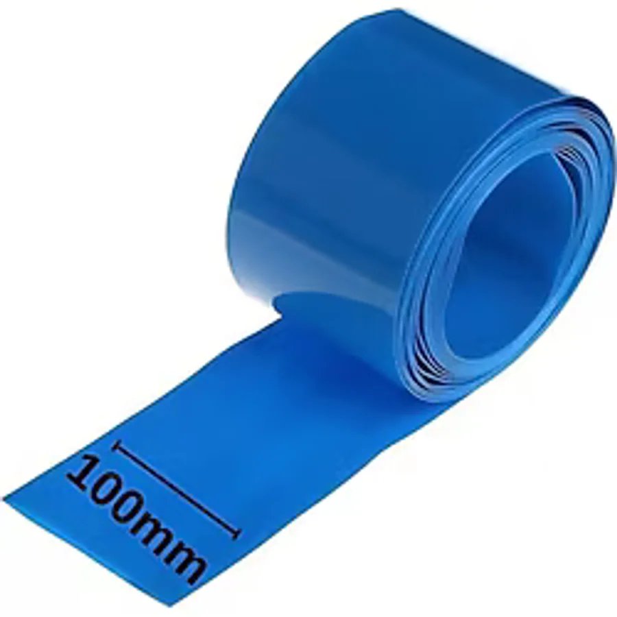 Shrink - 100mm Lityum Batarya Kaplama Isıyla Daralan Pvc Makaron 1 Metre