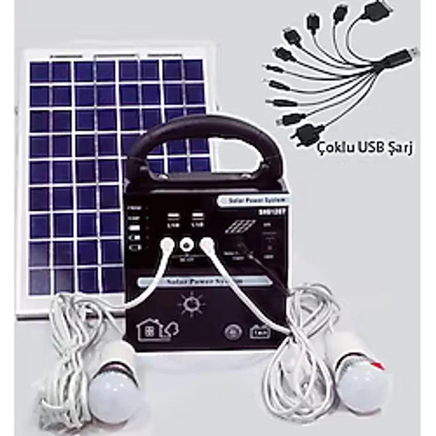 SHS1207H Solar Jeneratör Aydınlatma Sistemi