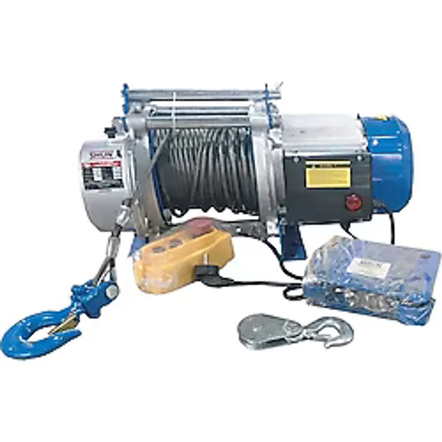 Shun 1500 Kg Profesyonel Vinç 220 Volt 30 Metre 3 HP