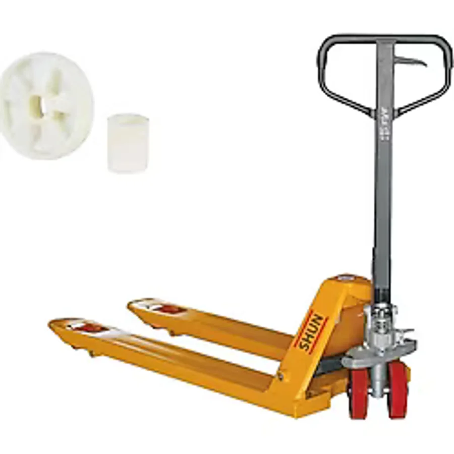 Shun 2.5 Ton Kapasiteli Beyaz Teker Transpalet ACS250N