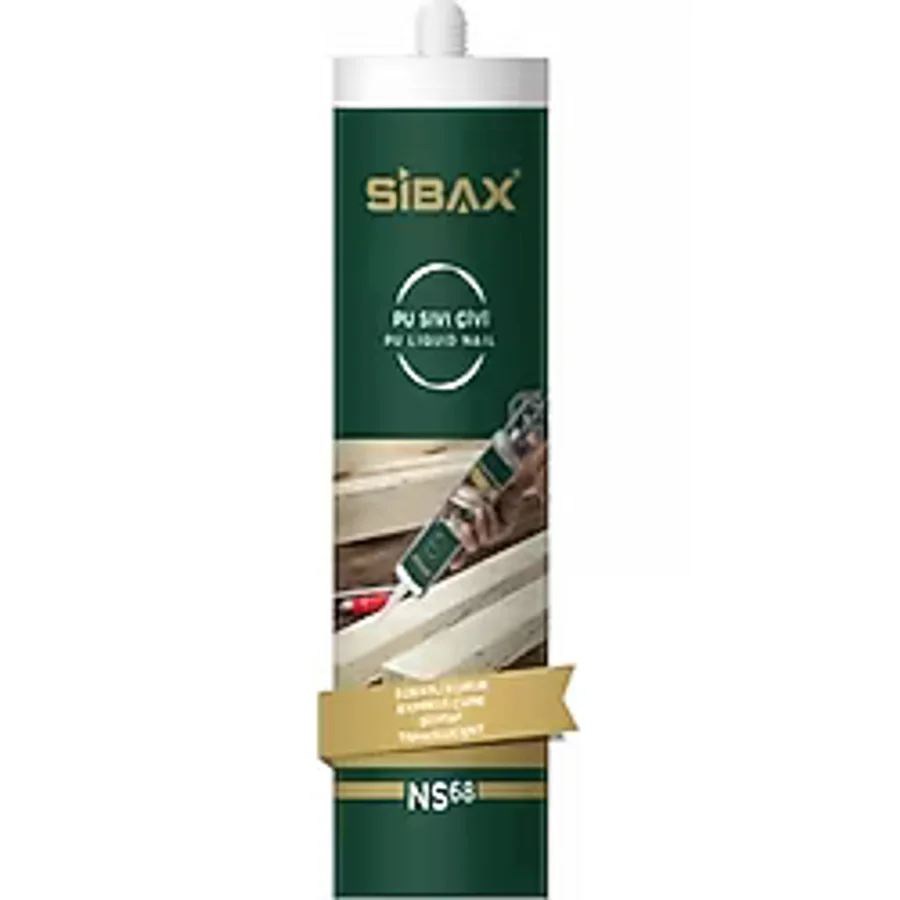 Sibax Pu Sıvı Çivi NS68 Şeffaf Renk