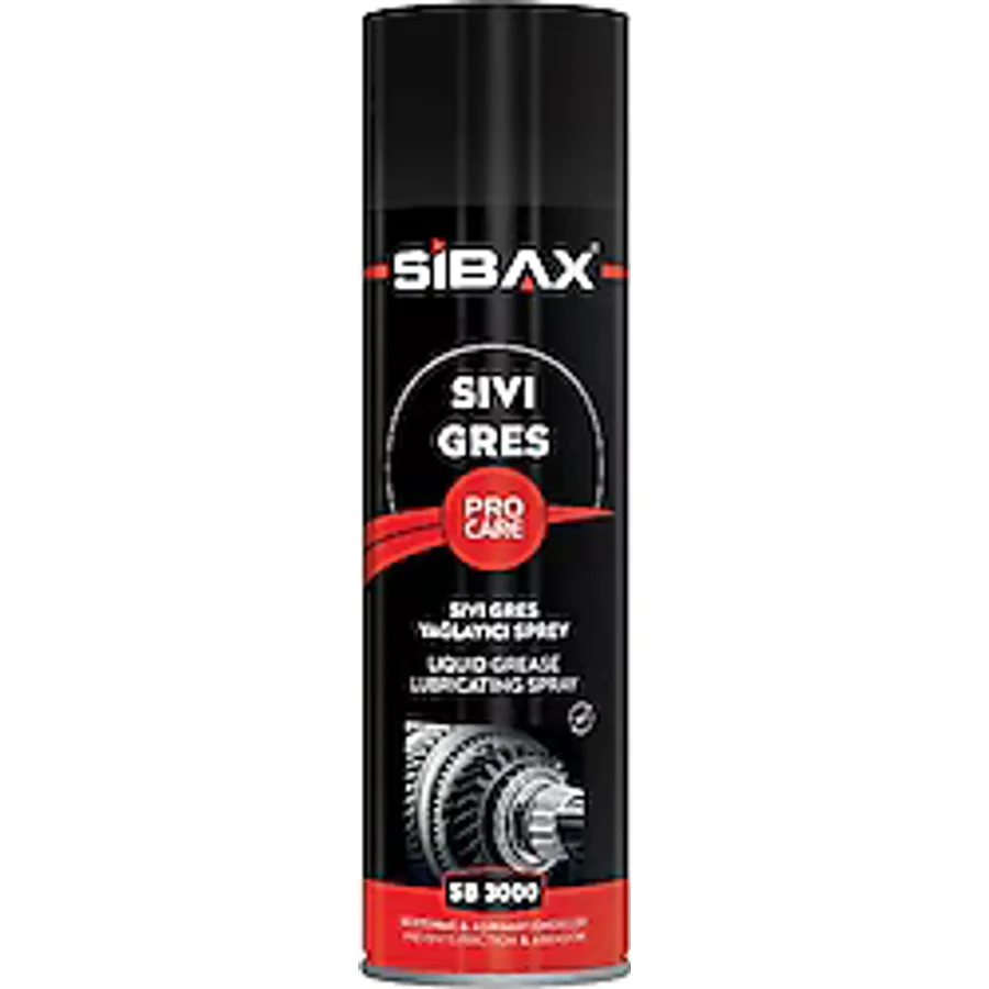Sibax SB3000 500 ml Yağlayıcı Sprey Sıvı Gres