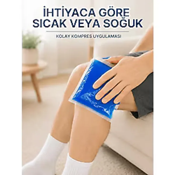 Sıcak Soğuk Termojel Kompres Paketi Çok Amaçlı Tekrar Kullanılabilir Jel
