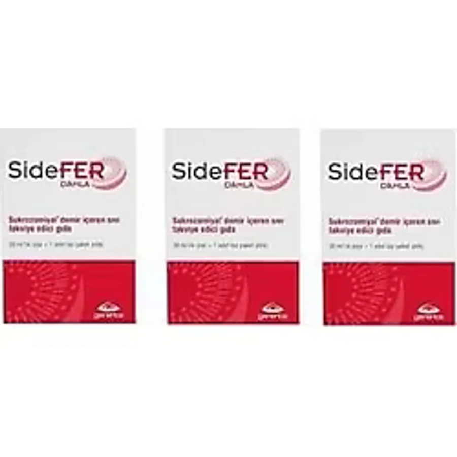 SideFER 30 ml Damla 3'lü