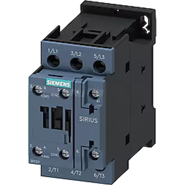 Siemens 3RT2024-1AP00 Üç Fazlı; Sirius Kontaktör; Ac 230V Bobinli; 5;5 Kw; 1No+1Nc