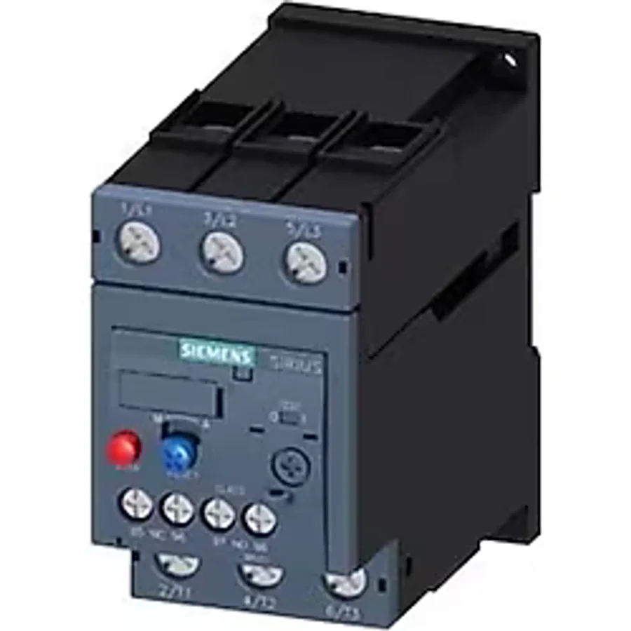 Siemens 3Ru2136 4Hb1 3Ru2 Sirius Termik Röle Faz Korumalı 1No 1Nc Yardımcı Kontaklı 40 50A Boy S2 Raya Montaj