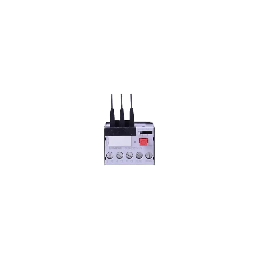 Siemens 3UA72 20-1g 4-6,3 Amper Termik Röle - Beyaz