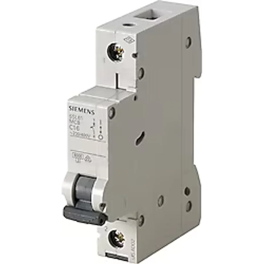 Siemens 5SL6110-6YA 1P 10 A 6 kA B Tipi Otomatik Elektrik Sigortası