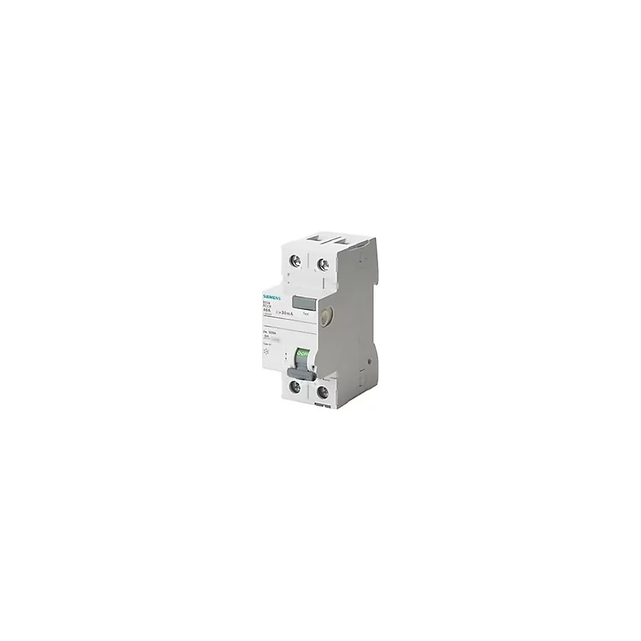 Siemens 5SV4314-0 2x40 A 230 V 30 mA AC Tipi Kaçak Akım Rölesi