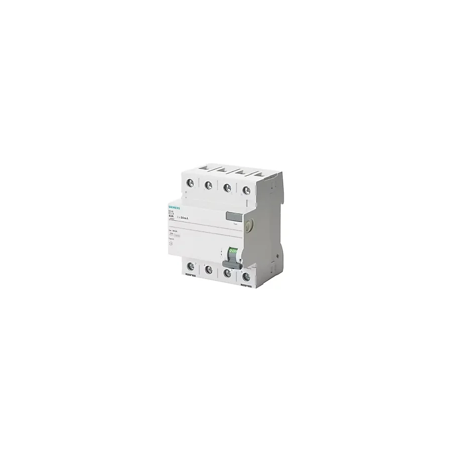 Siemens 5SV4346-0 4x63 A 400 V 30 mA AC Tipi Kaçak Akım Rölesi