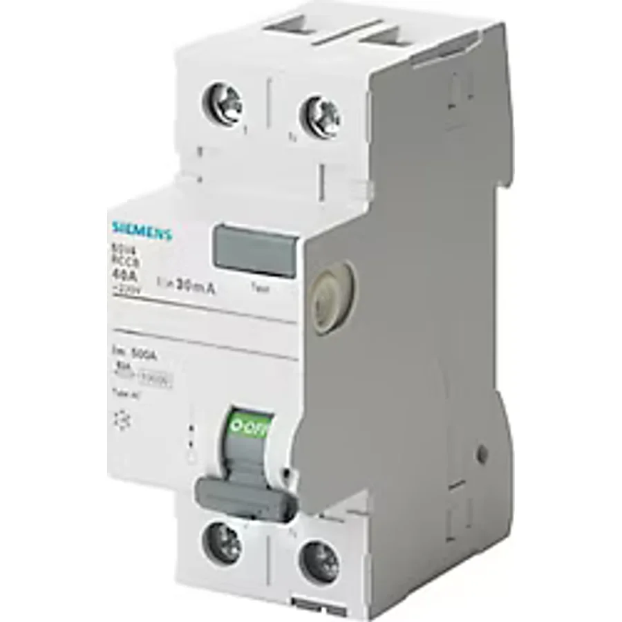 Siemens 5SV4616-0 2x63 A 230 V 300 mA AC Tipi Kaçak Akım Rölesi