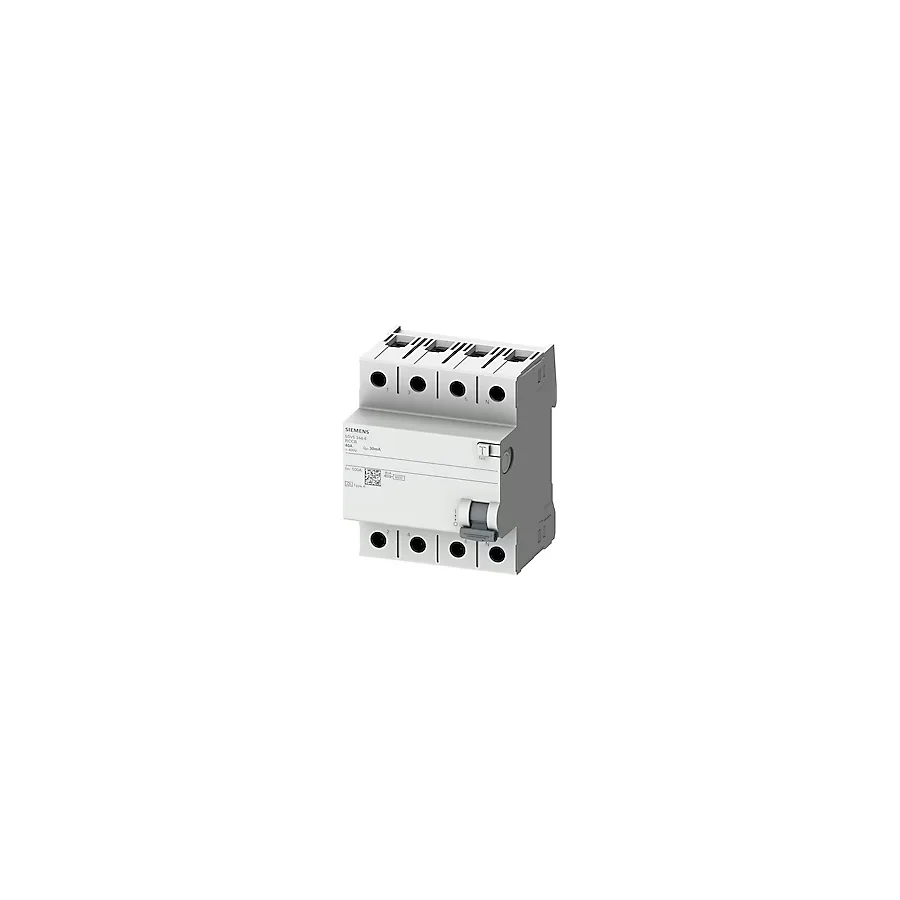 Siemens 5SV5342-6 4x25 A 400 V 30 mA A Tipi Kaçak Akım Rölesi