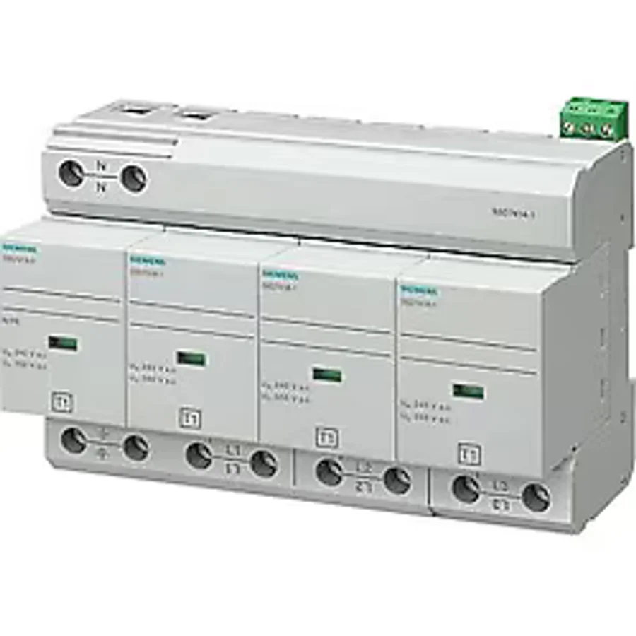 Siemens B Tip 4 Kutup Yıldırım Koruyucu Parafudr 5SD7414-1