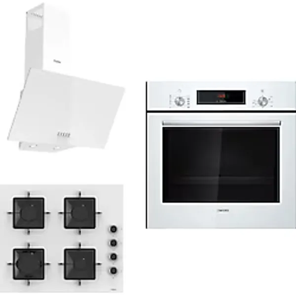 Siemens Ferre Podence 3'lü Ankastre Set HB012FBW1T + SS206 + D087