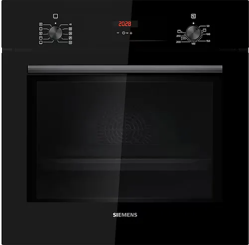 Siemens İQ HB012FBB1T 66 lt Siyah Ankastre Fırın
