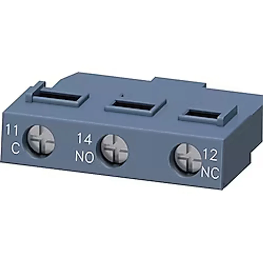 Siemens Motor Koruma Şalteri Yardımcı Kontak Bloğu 3RV2901-1E , 1NO + 1NC