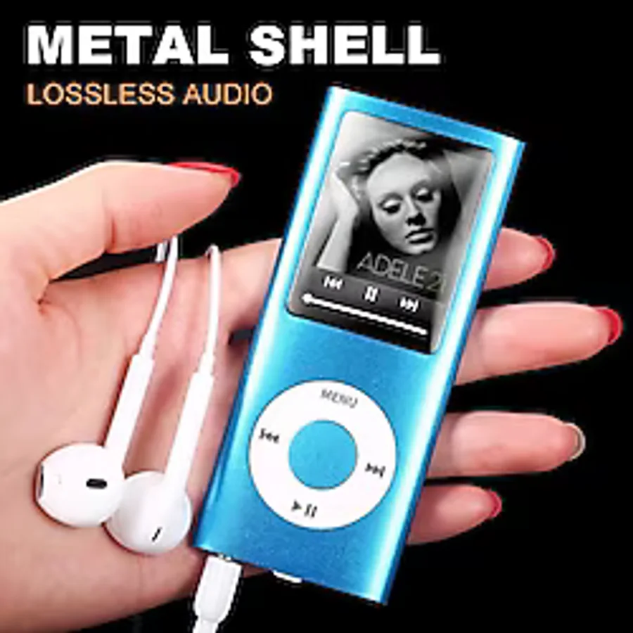 SIGHTZER Mp3 Çalar Ses Kayıt Fm Radyo Sd Kart Girişli Mp4 Player 1.8 Inç Renkli Ekran