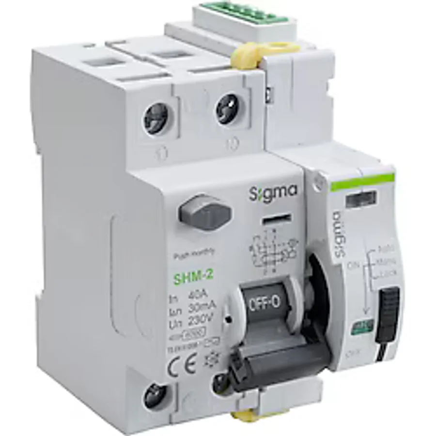 Sigma Elektrik SCRC03 Otomatik Yeniden Kurma Ünitesi + 2X40 30MA Kaçak Akım Rölesi