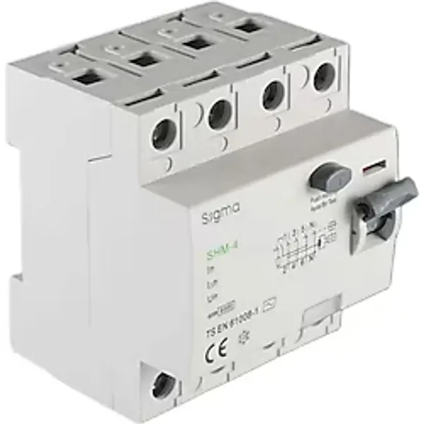 Sigma SHM-4 4x40 A 30 mA Kaçak Akım Rölesi