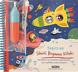 Sihirli Boyama Kitabı - Taşıtlar - Kolektif