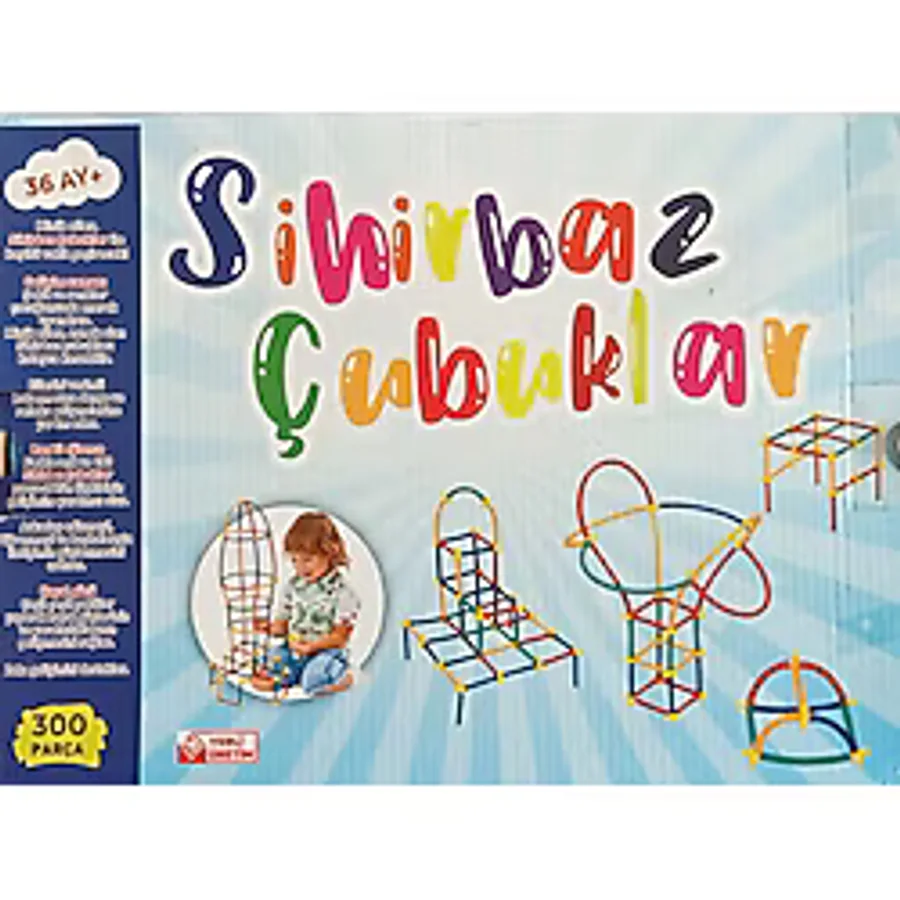 Sihirli Cubuklar Super Bambu Cubuklar 300 Parça