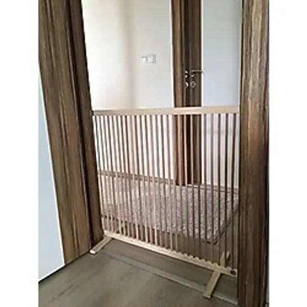 Sık Aralıklı Ahşap Köpek Çiti (Yükseklik 70 cm.)
