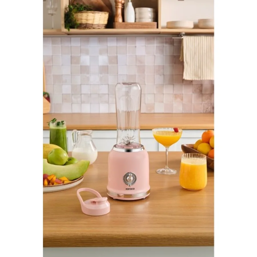 Şık Pembe Kişisel Smoothie Blender, Sağlıklı ve Pratik Kullanım İçin Mükemmel