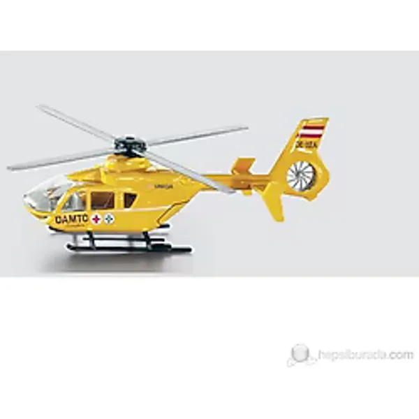 Siku Metal Plastik Oyuncak Ambulans Helikopter 0856