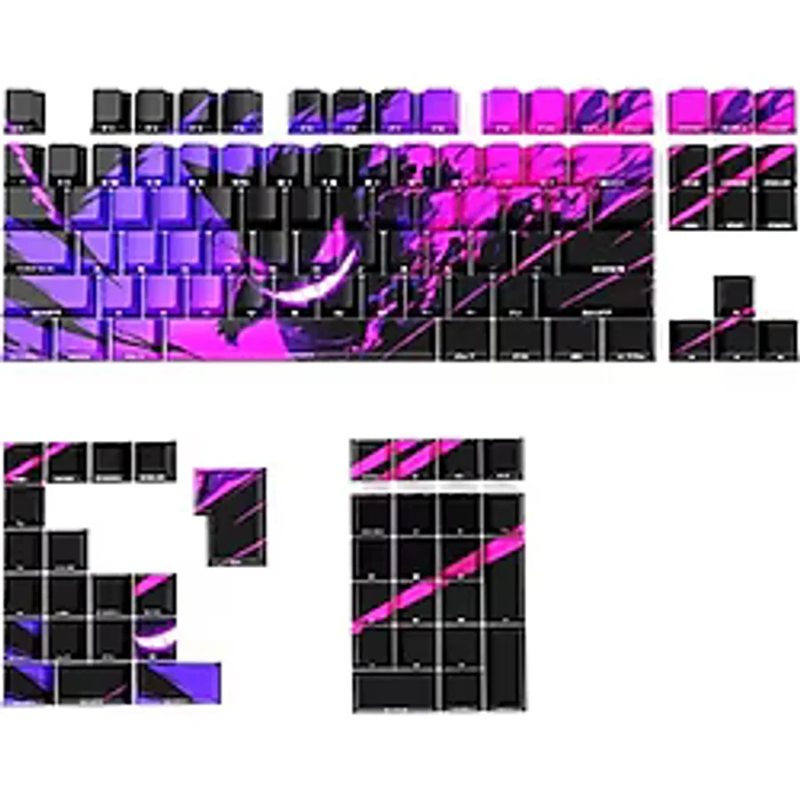 silabor Gengar Keycaps Tüm Klaveler ile uyumlu