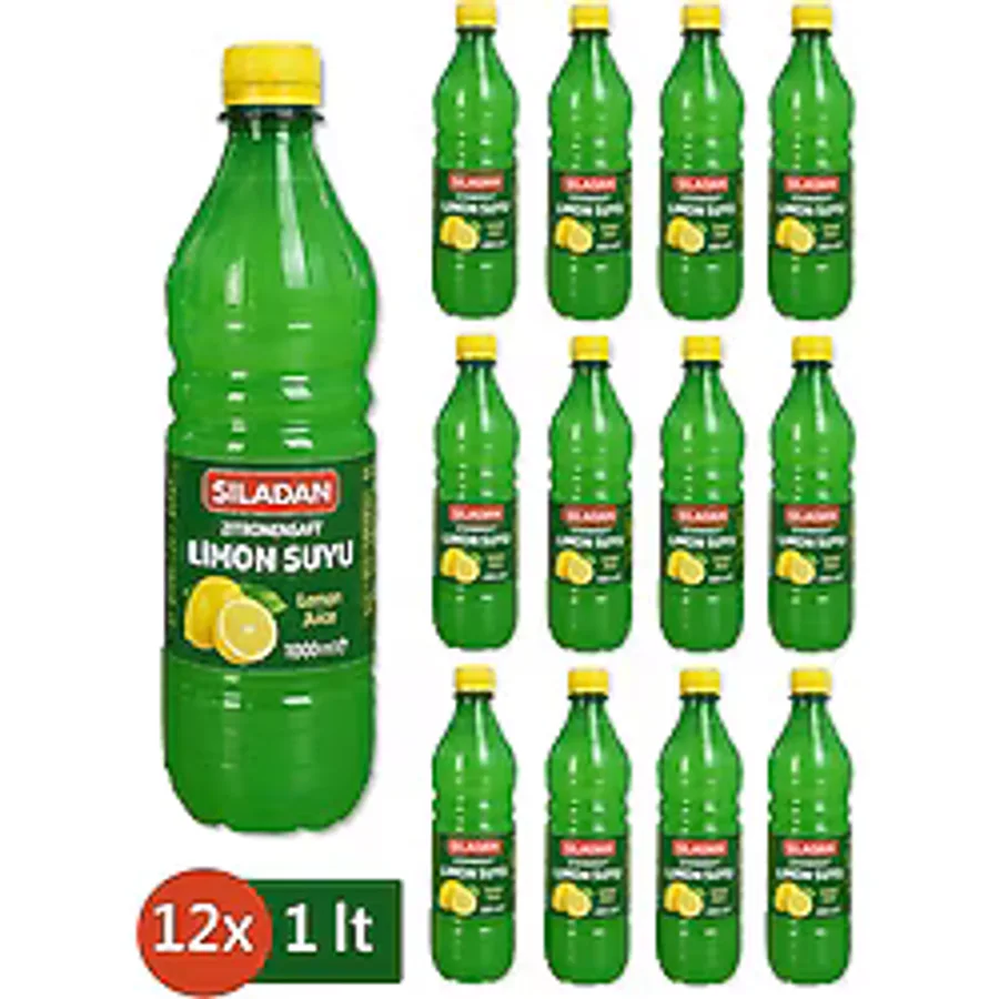 Sıladan Limon Suyu 1 lt Pet x 12 Adet