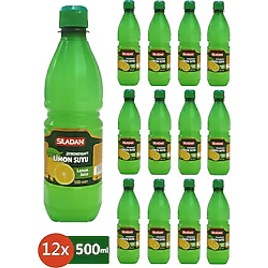 Sıladan Limon Suyu 500 Ml Pet X 12 Adet