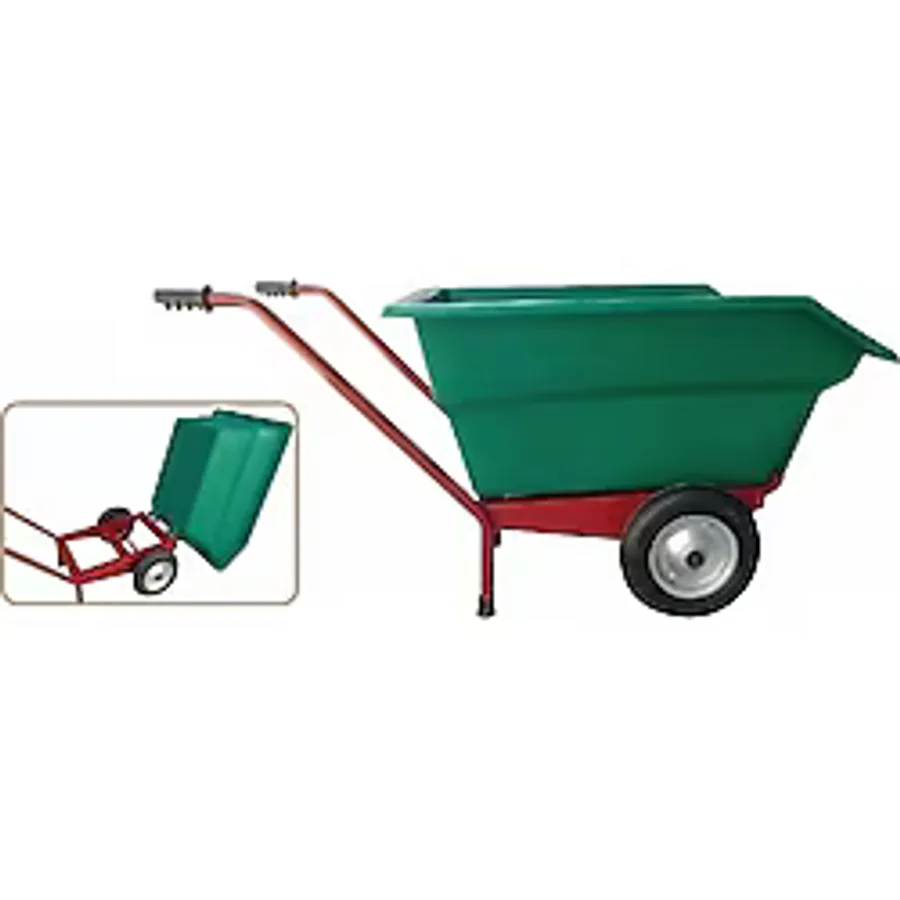 Silaj El Arabası Yem Taşıma Damperli Plastik El Arabası