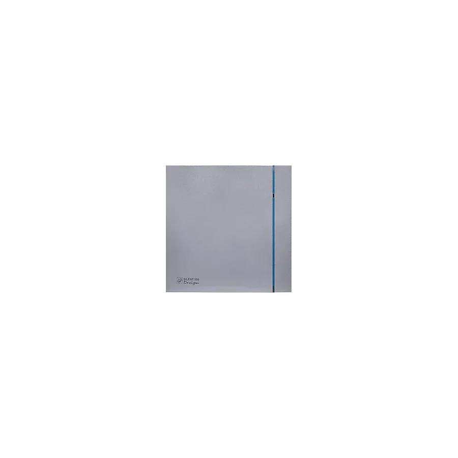 Silent 100 Crz Silver Design Soler Palau Banyo Aspiratör Havalandırma Fanı Debi 85 m3 Dekoratif Banyolar Tasarruflu Estetik AGMair Agm Havalandırma